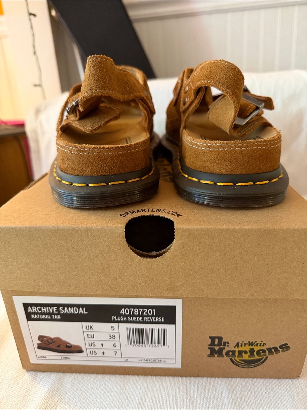 Dr. Marten’s Archive fisherman sandal-UK 5, US women’s 7-NEW - Picture 4 of 8
